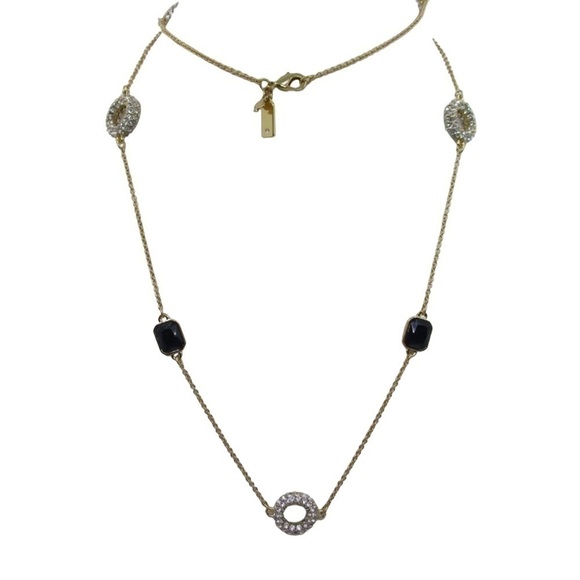 𝅺Kate Spade ♠️ Rhinestone Necklace - Picture 1 of 5